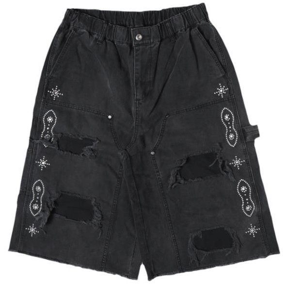 ダンケシェーン STUDS W-KNEE DUCK ショートパンツ