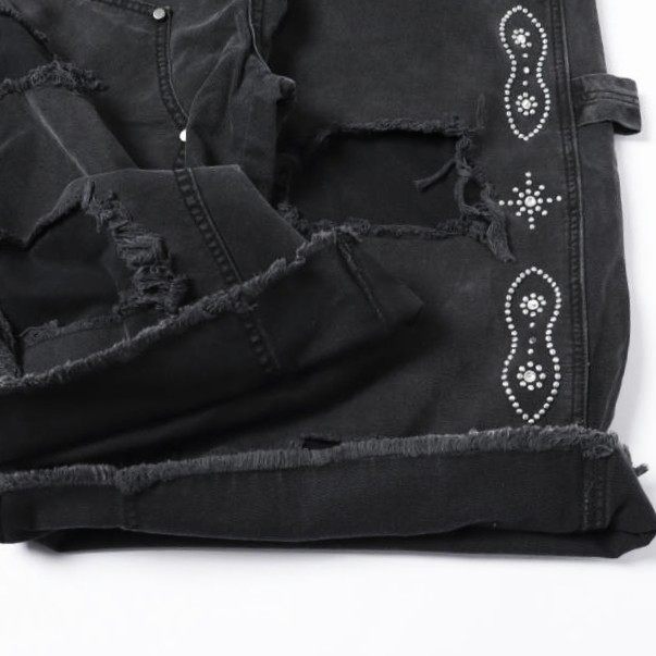 ダンケシェーン STUDS W-KNEE DUCK ショートパンツ
