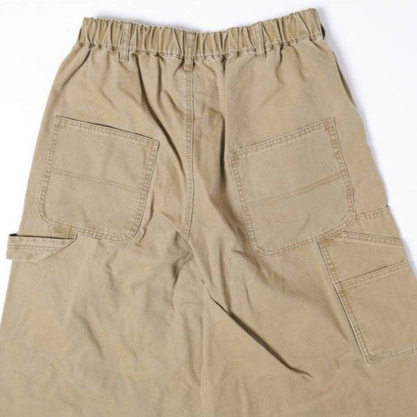 ダンケシェーン STUDS W-KNEE DUCK SHORTS コットンショーツ