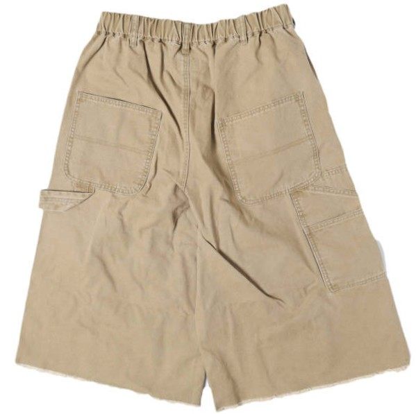ダンケシェーン STUDS W-KNEE DUCK SHORTS コットンショーツ
