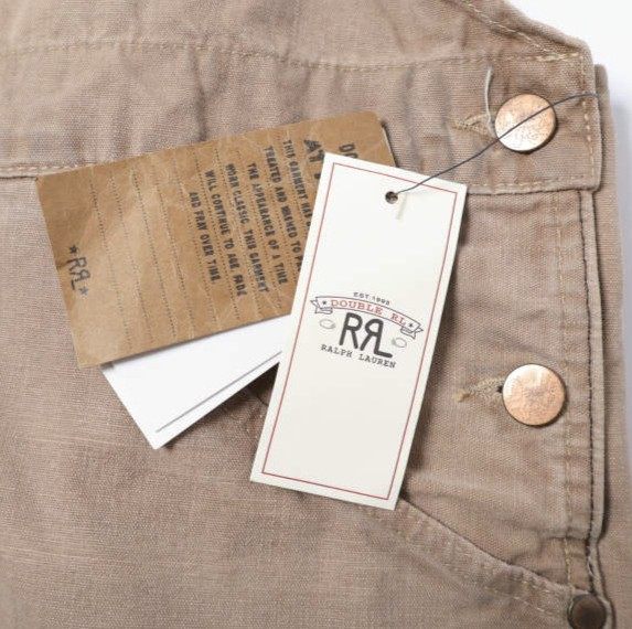 ラルフローレン RRL ディストレストキャンバス オーバーオール