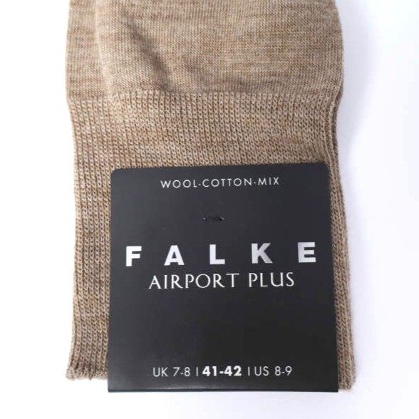 ファルケ AIRPORT PLUS ウールコットンソックス