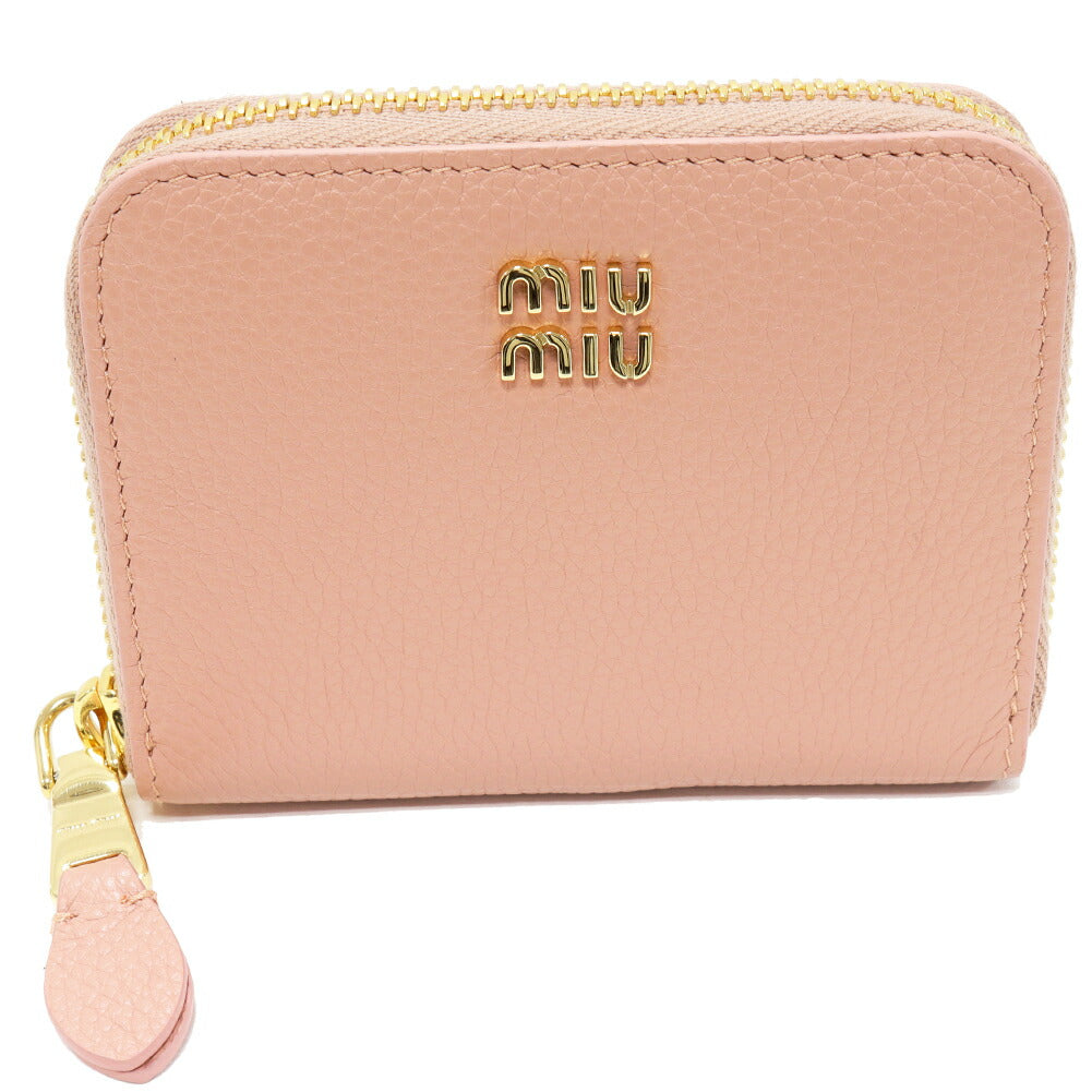 ミュウミュウ 5MM268 グレインレザー コインケース