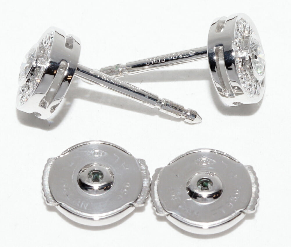 ティファニー サークレット Pt950 ダイヤモンドピアス