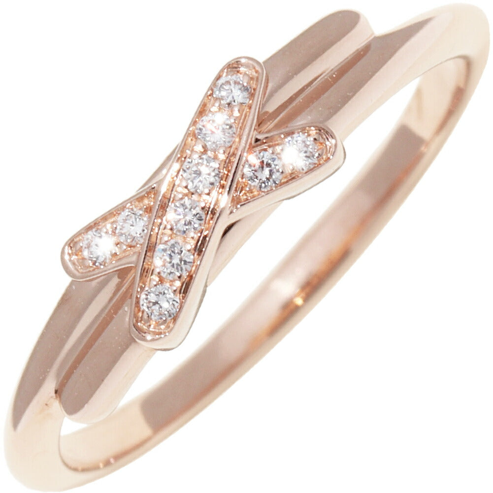 ショーメ ジュ ドゥ リアン K18PG ダイヤ リング