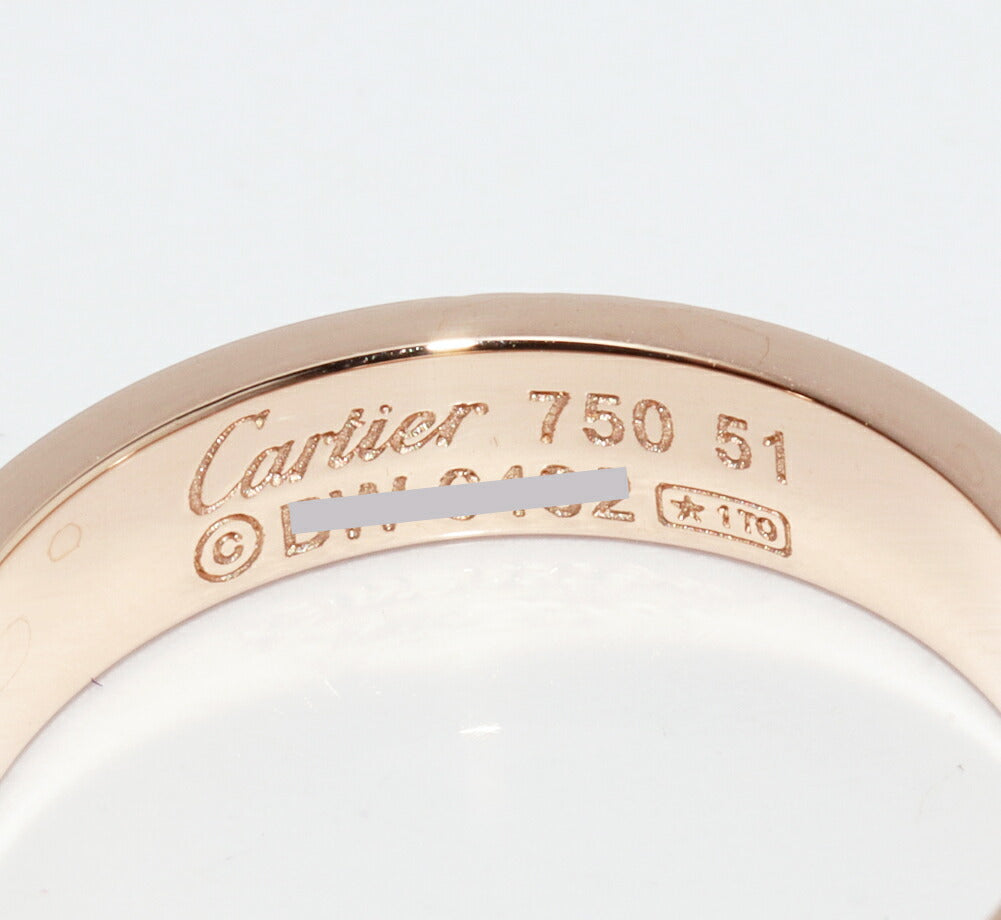 カルティエ ハッピーバースデーリング Au750 リング 51号