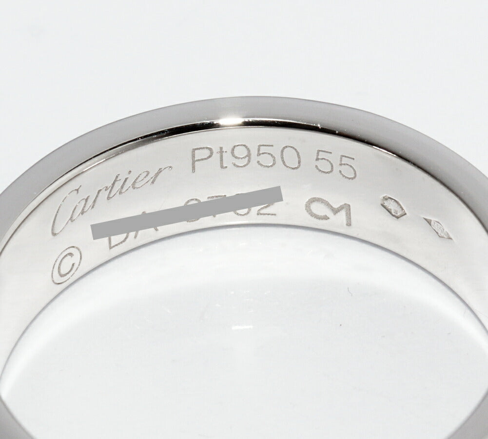 カルティエ ラブ Pt950 リング 55号