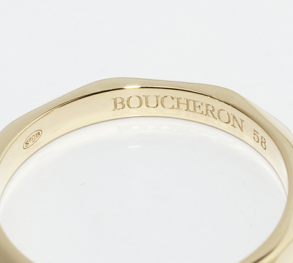 ブシュロン ファセット Au750 リング 17.5号