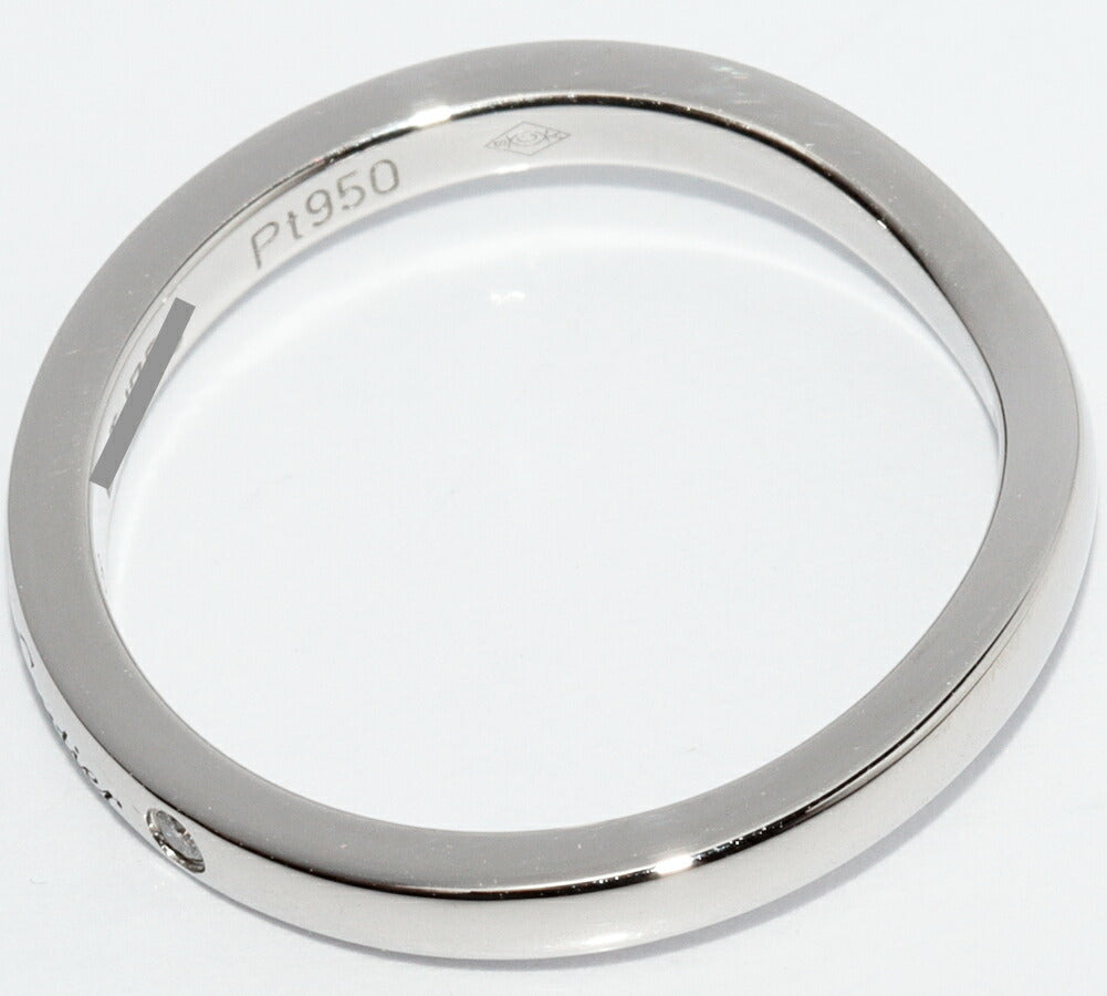 カルティエ バレリーナウェディングリング Pt950 ダイヤモンドリング 48号
