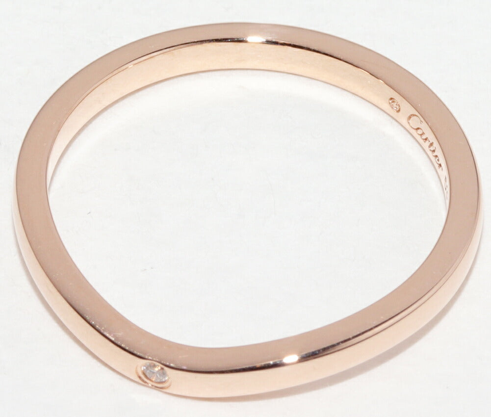カルティエ バレリーナ Au750ピンクゴールド ダイヤリング 53号