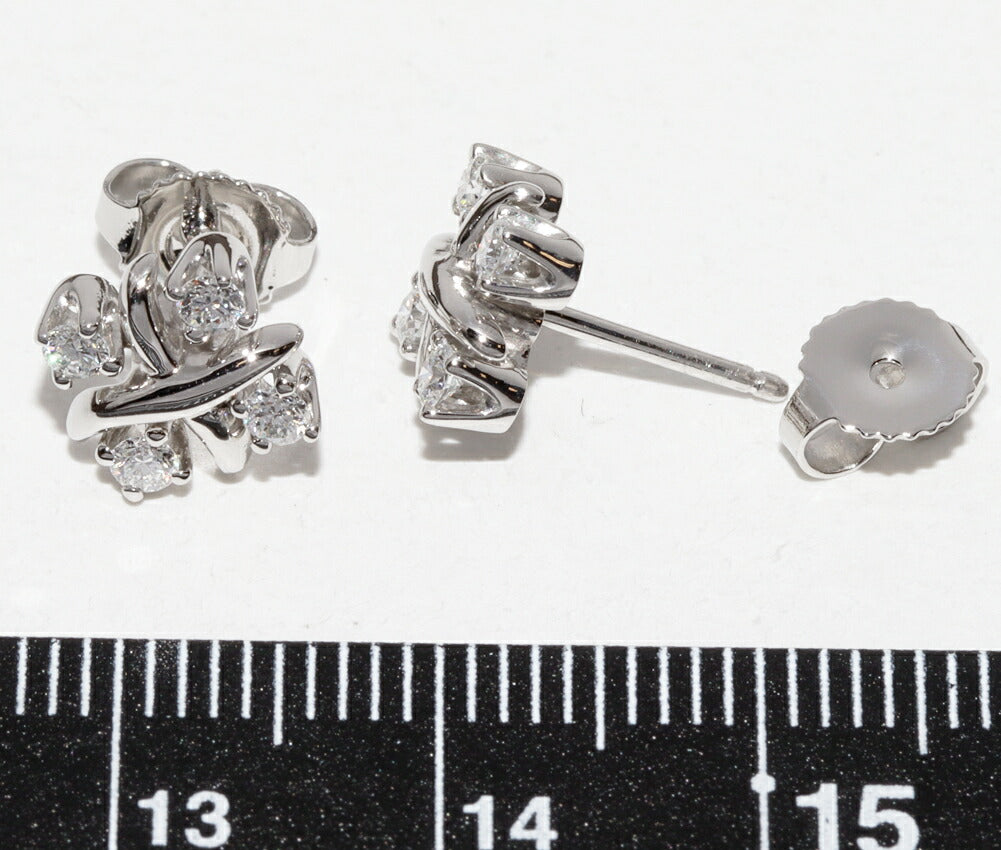 ティファニー ジャンシュランバージェ Pt950 ダイヤピアス