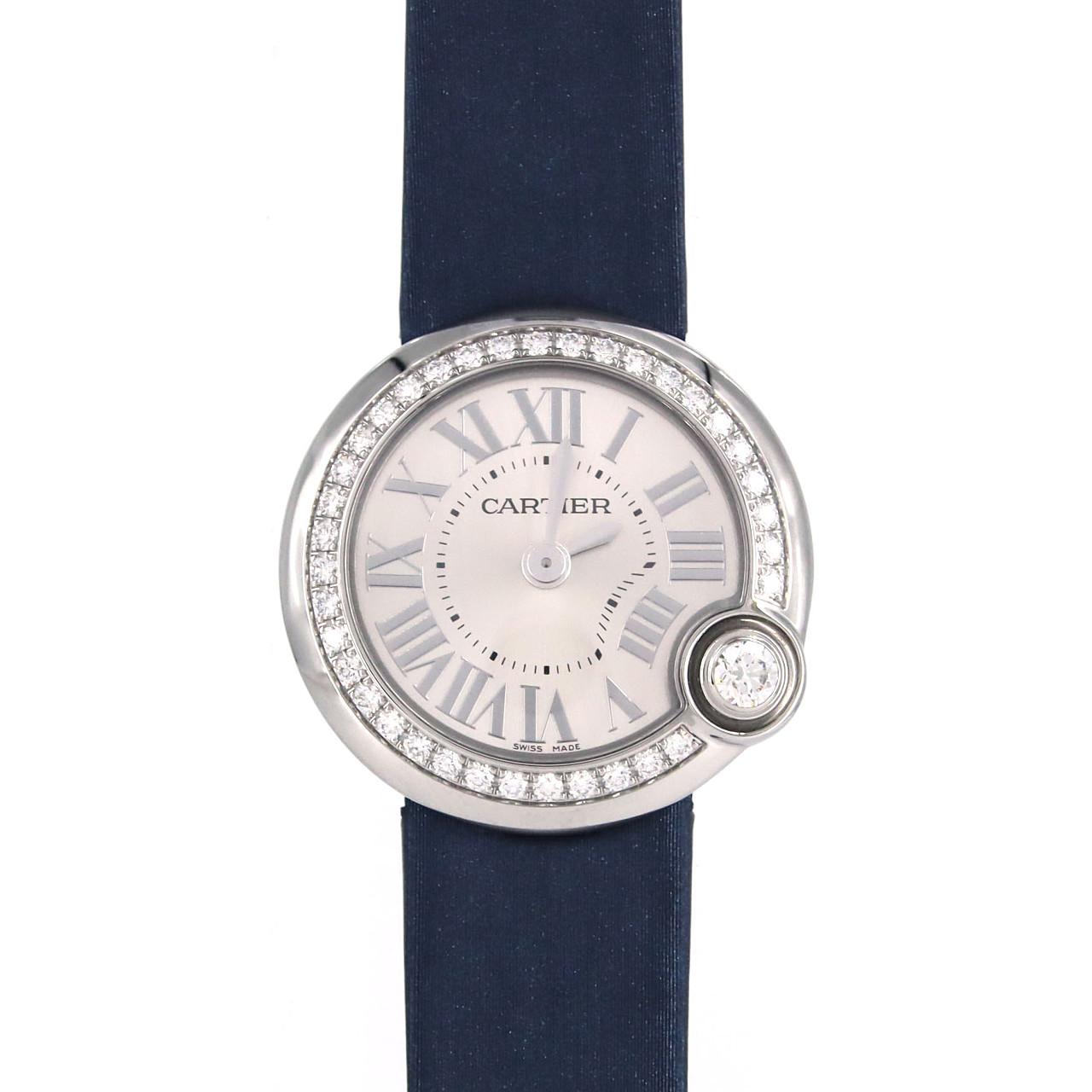 カルティエ バロンブラン ステンレススチール レディース腕時計