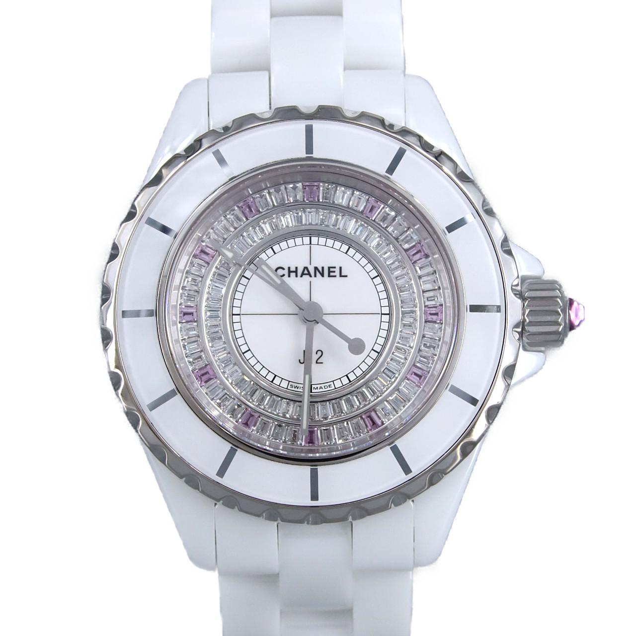 シャネル J12 セラミック ホワイト ゴールド リミテッド