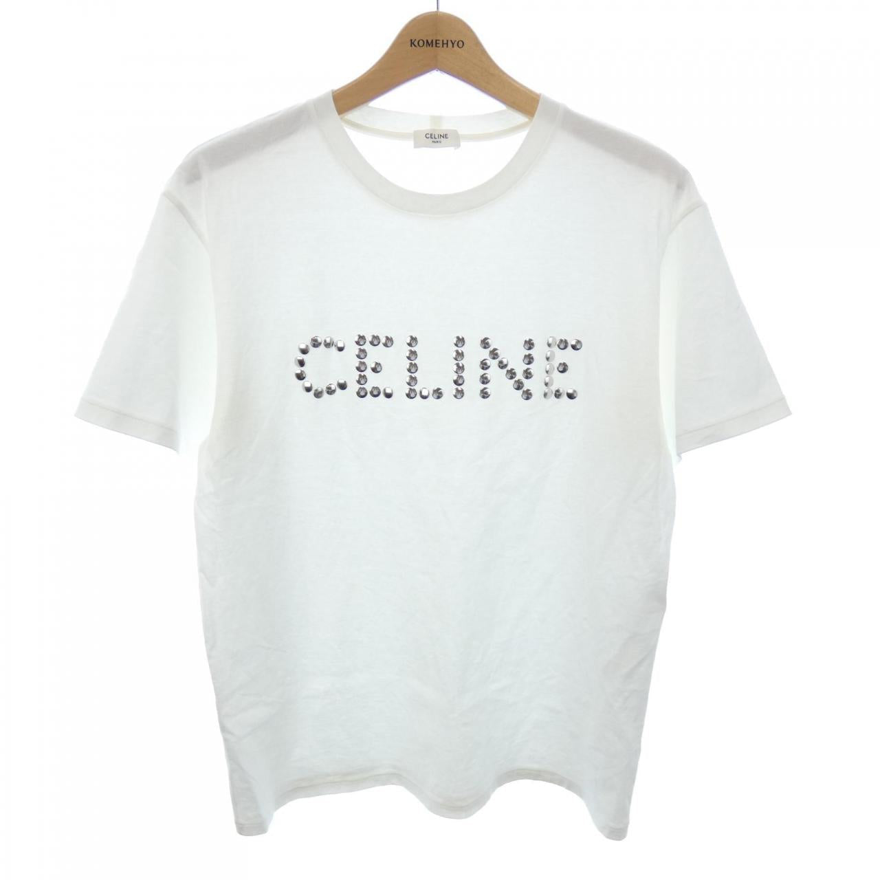 セリーヌ コットンTシャツ