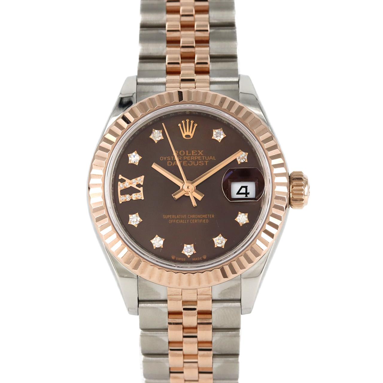 ロレックス デイトジャスト ステンレス x ピンクゴールド