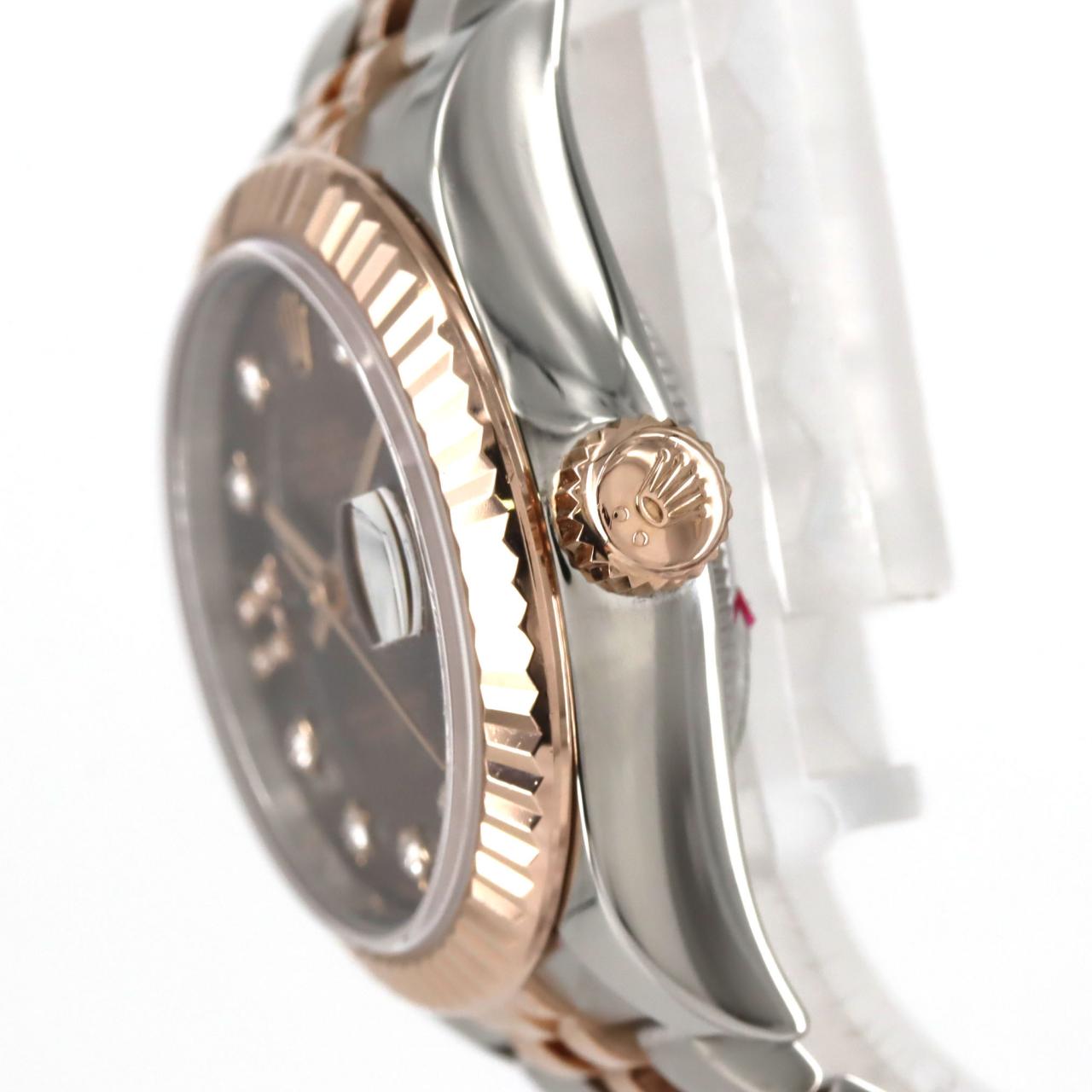 ロレックス デイトジャスト ステンレス x ピンクゴールド