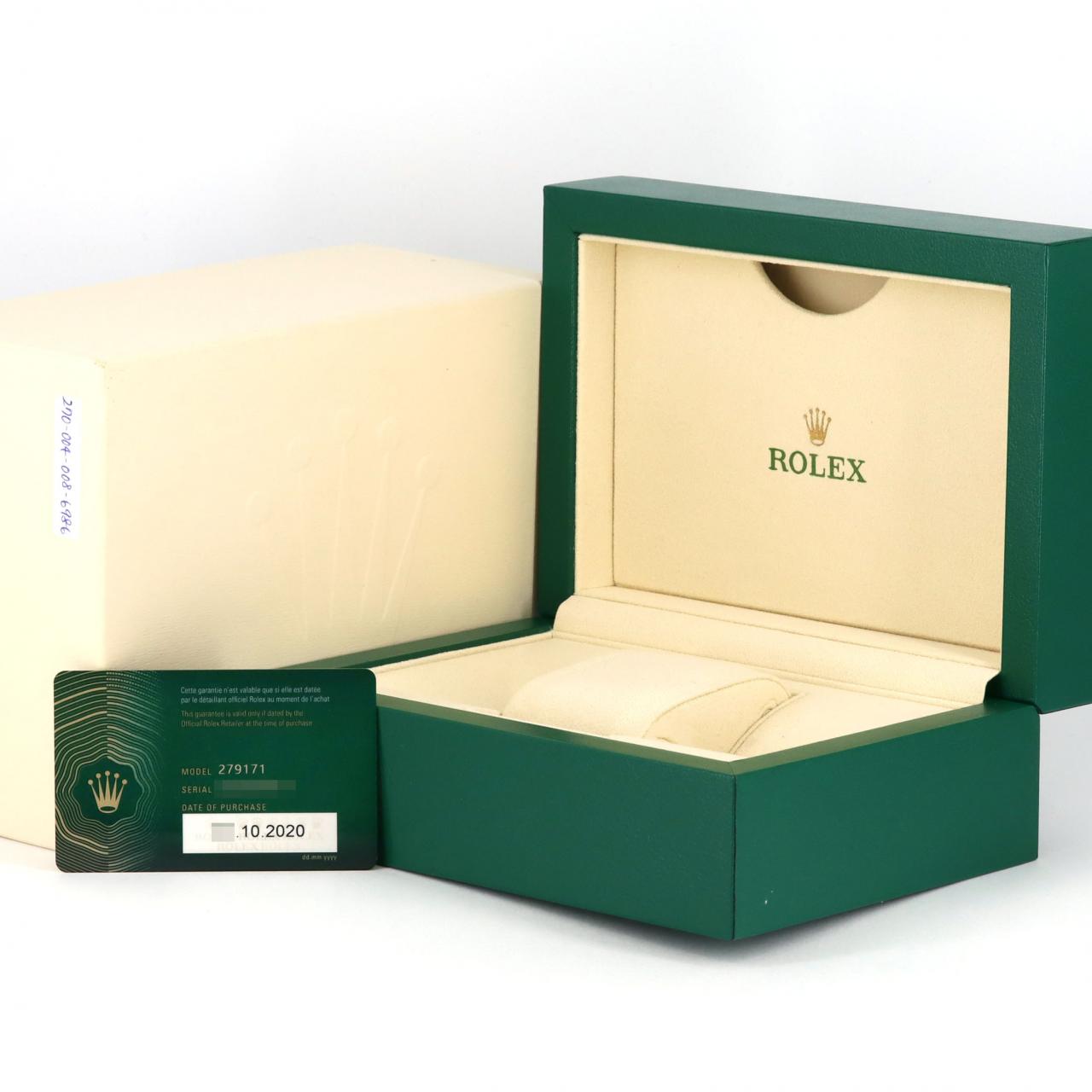 ロレックス デイトジャスト ステンレス x ピンクゴールド