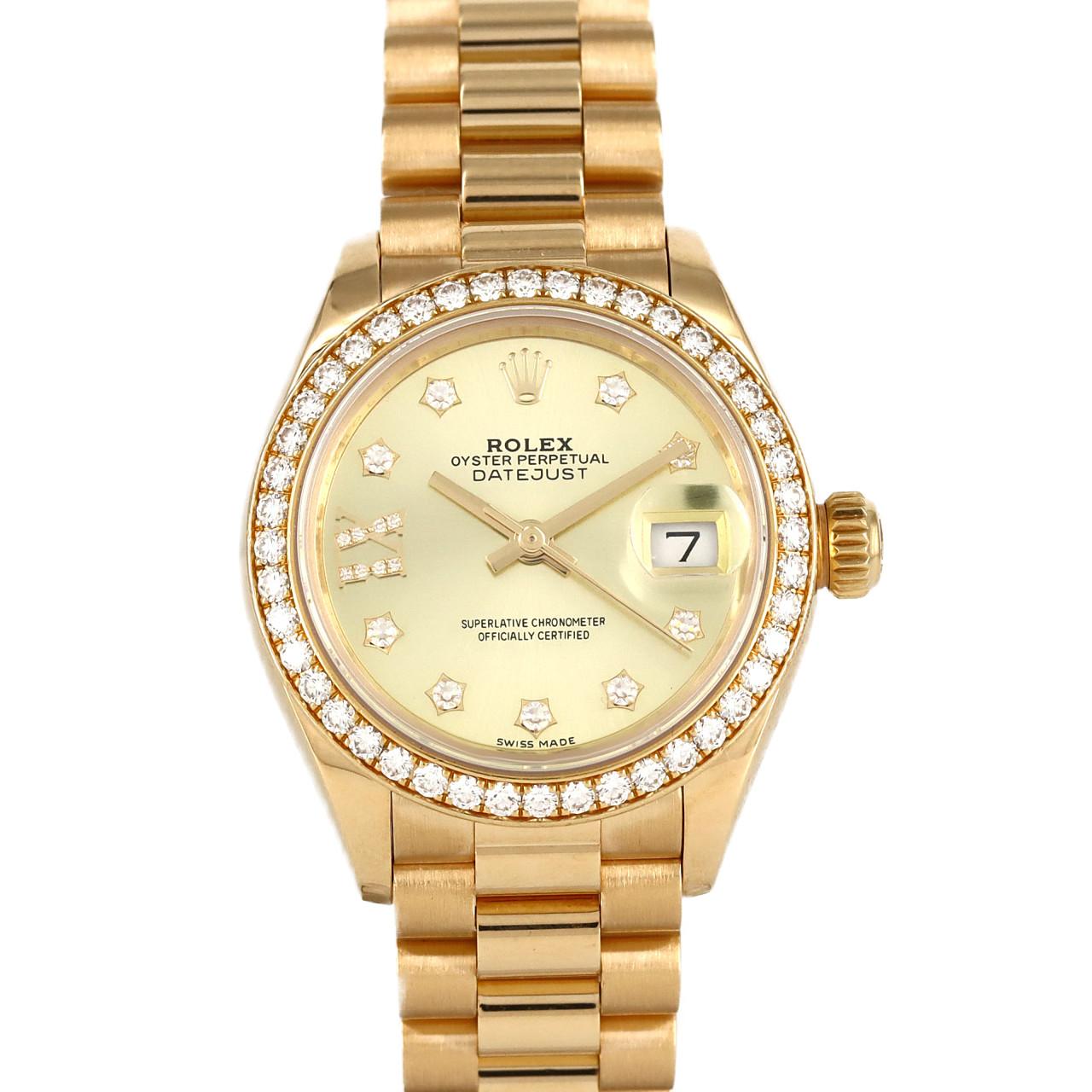 ロレックス デイトジャスト Au750