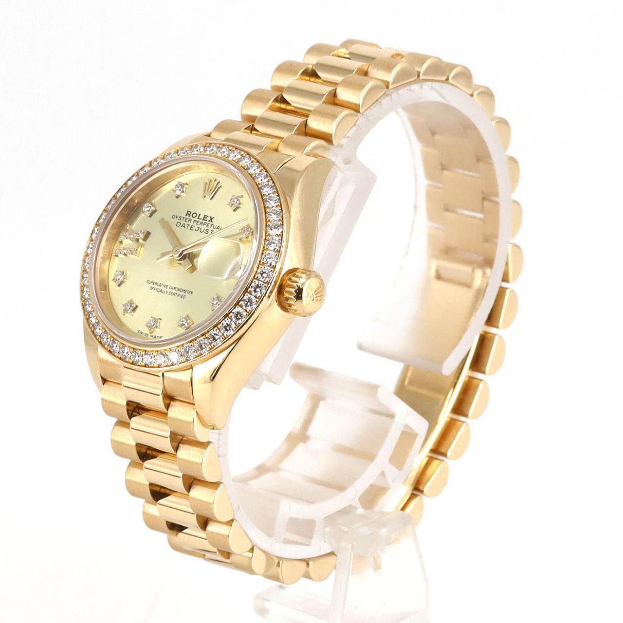 ロレックス デイトジャスト Au750