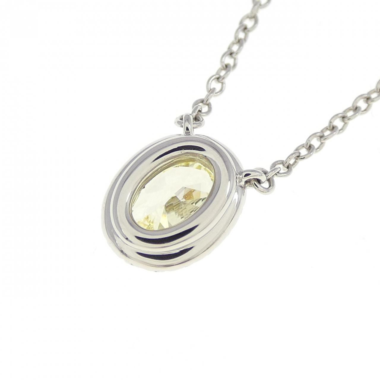 ティファニー ソレスト 750YG/PT ネックレス