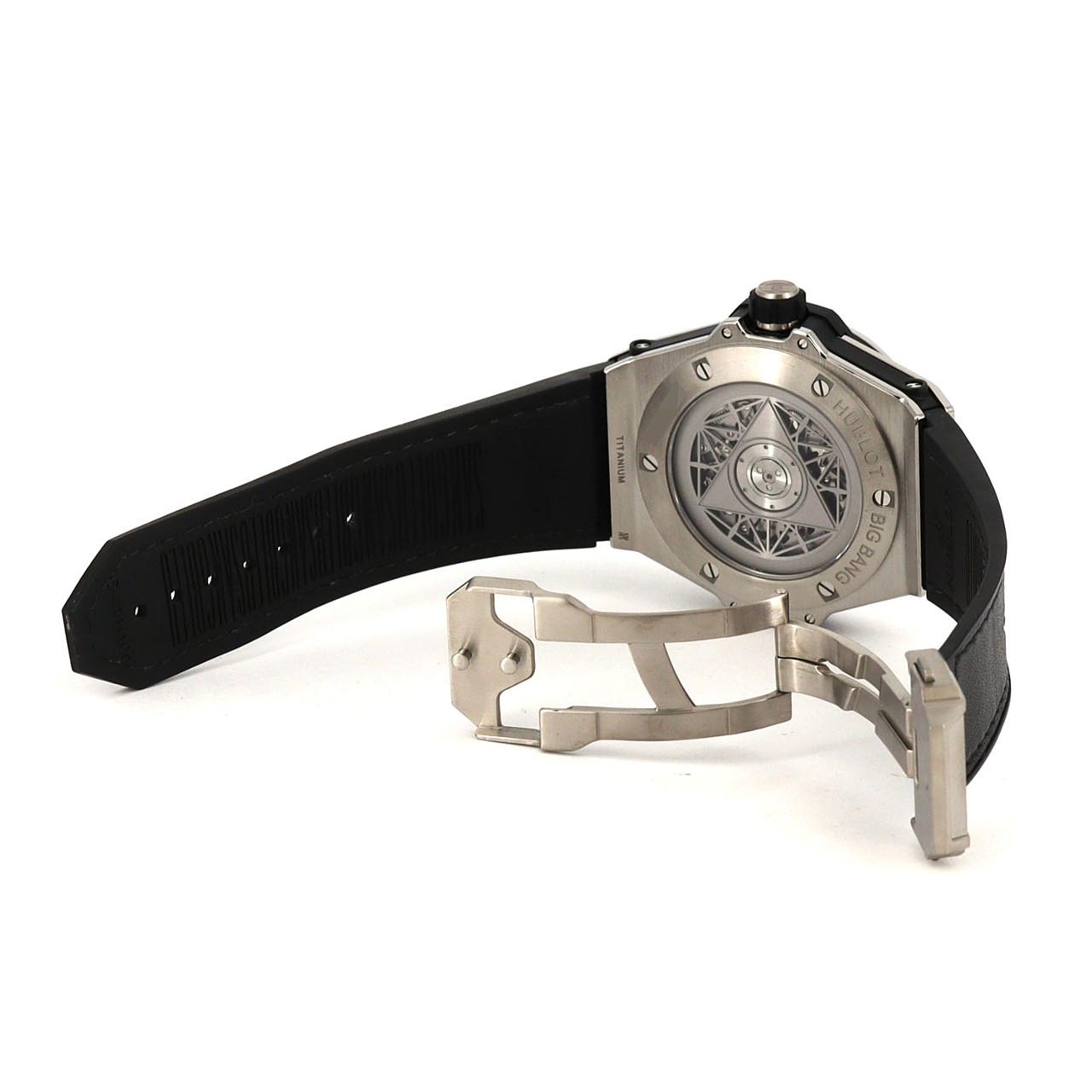 ウブロ ビッグバンウニコサンブルーチタニウム 自動巻 チタニウム