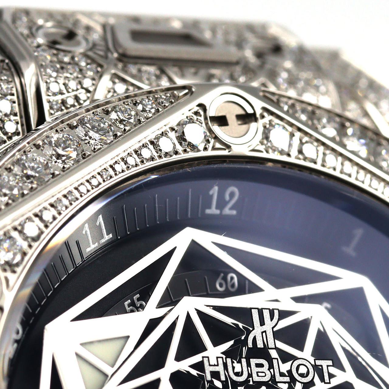 ウブロ ビッグバンウニコサンブルーチタニウム 自動巻 チタニウム