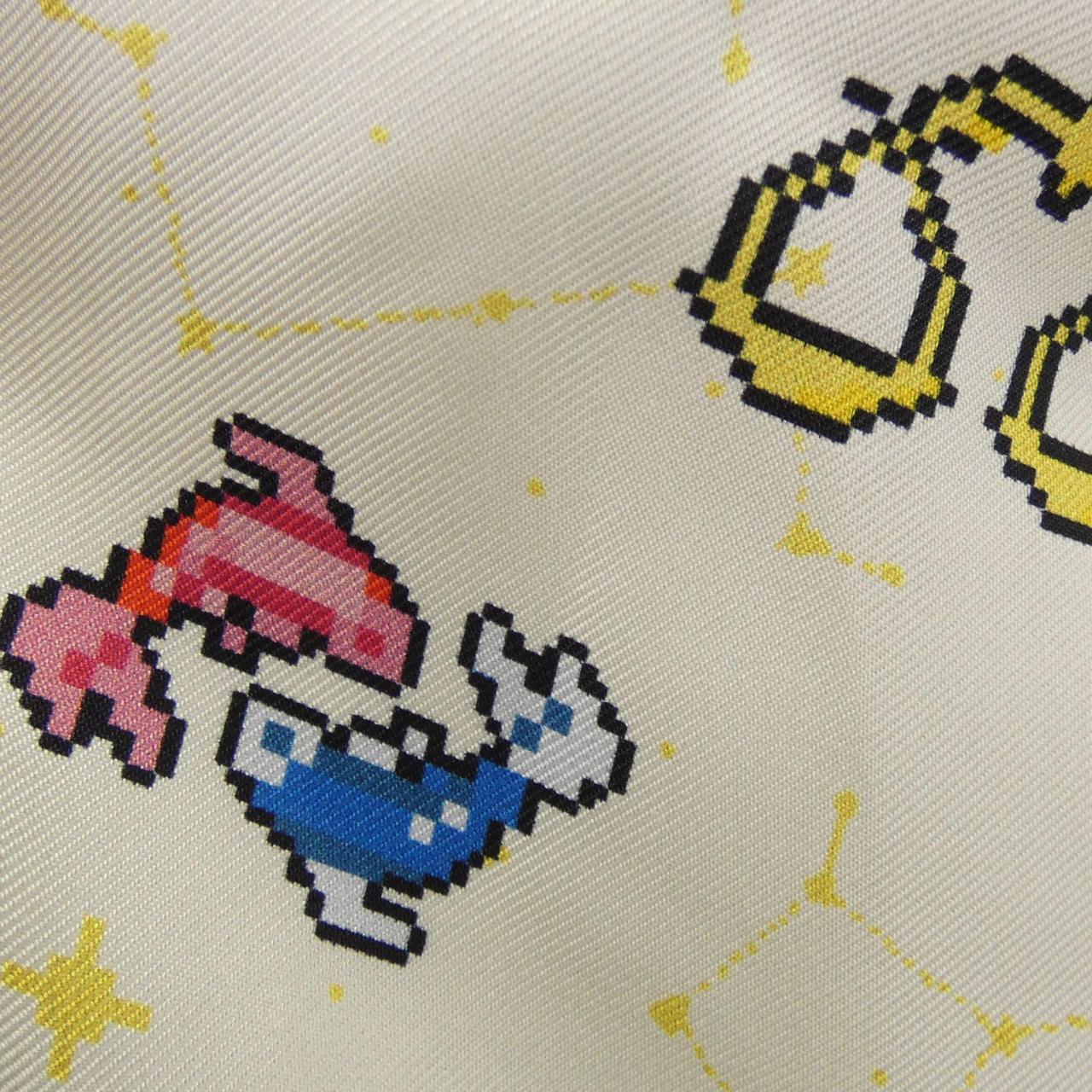 クリスチャンディオール シルク半袖シャツ