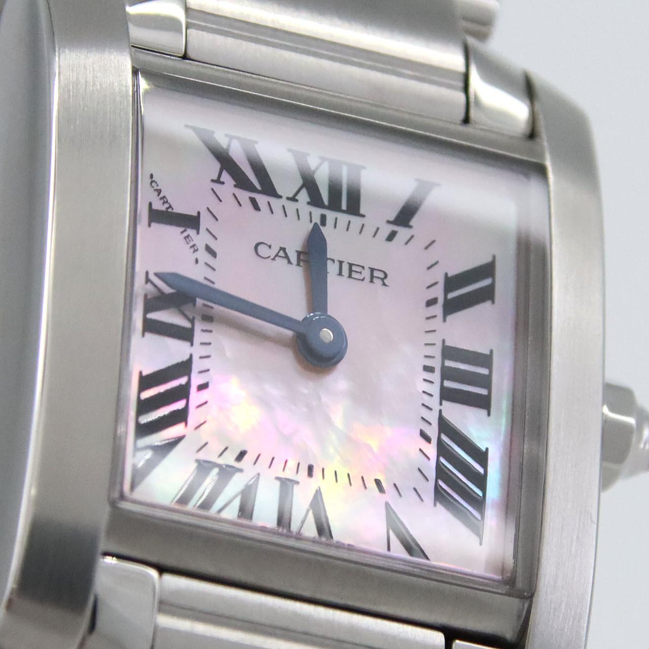 カルティエ タンク フランセーズ ステンレス