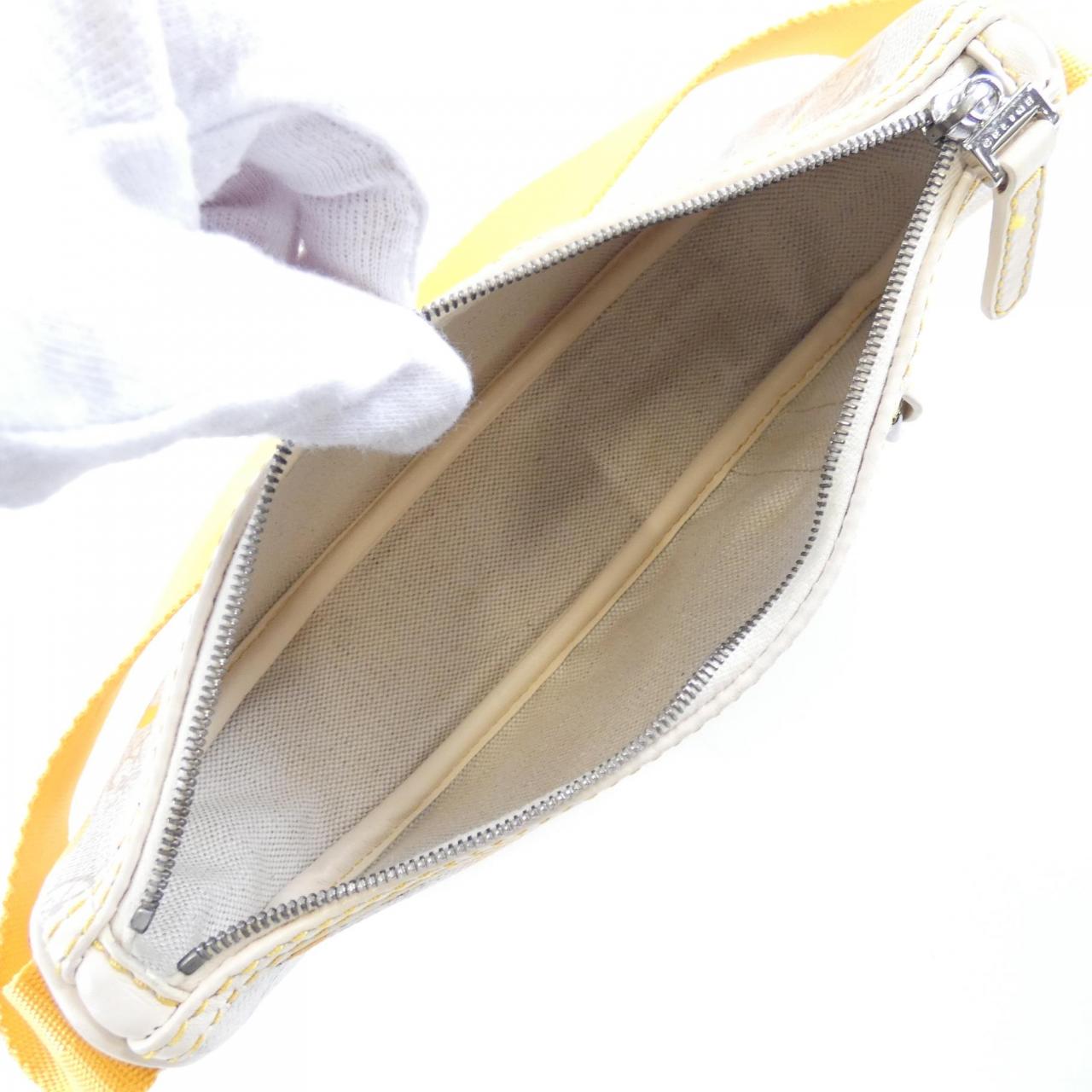 セリーヌ コーテッド キャンバス アクセサリーポーチ