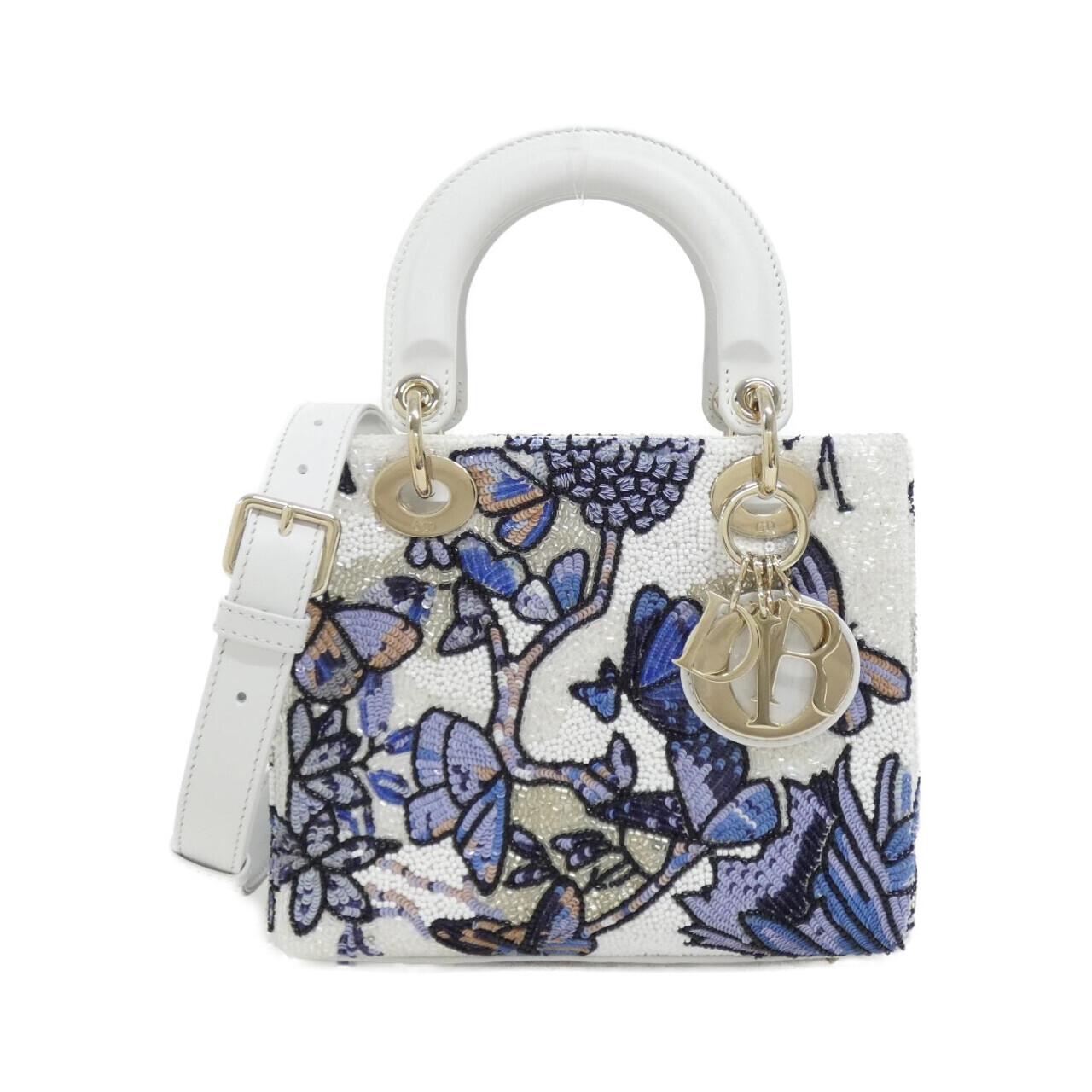 クリスチャン ディオール TOILE DE JOUY MEXICO ビーズ スパンコール レザー バッグ