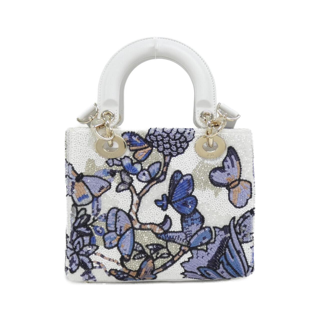 クリスチャン ディオール TOILE DE JOUY MEXICO ビーズ スパンコール レザー バッグ