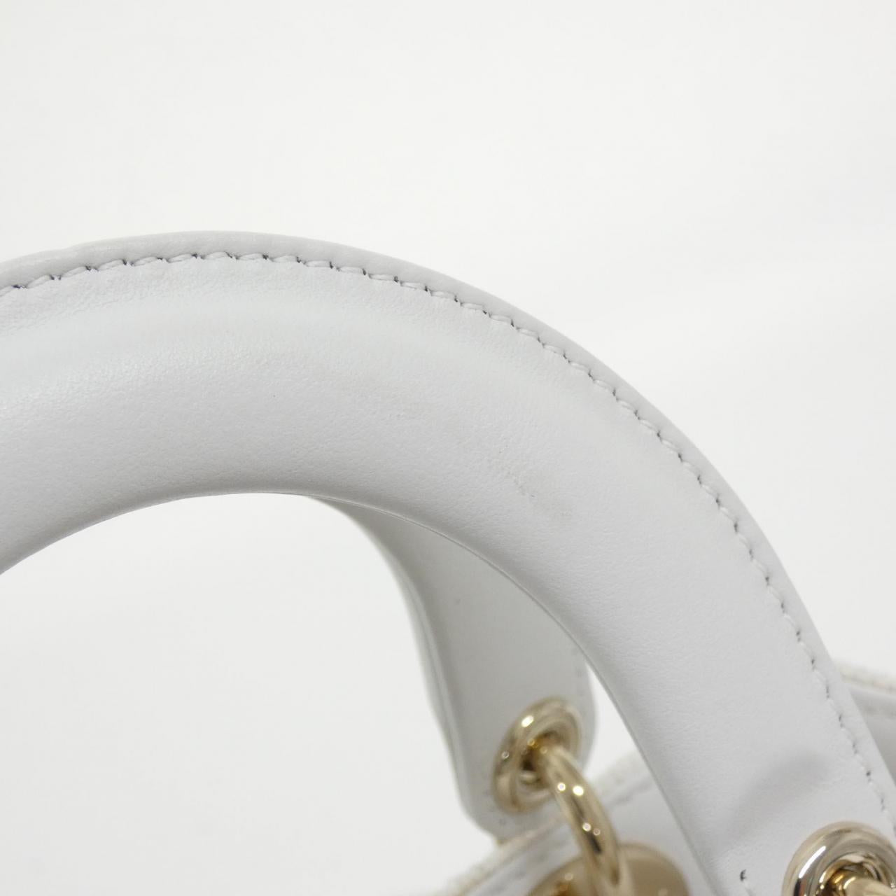 クリスチャン ディオール TOILE DE JOUY MEXICO ビーズ スパンコール レザー バッグ