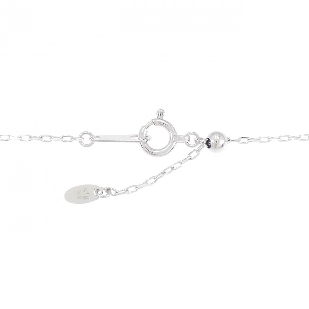 K18WG ダイヤモンド ネックレス