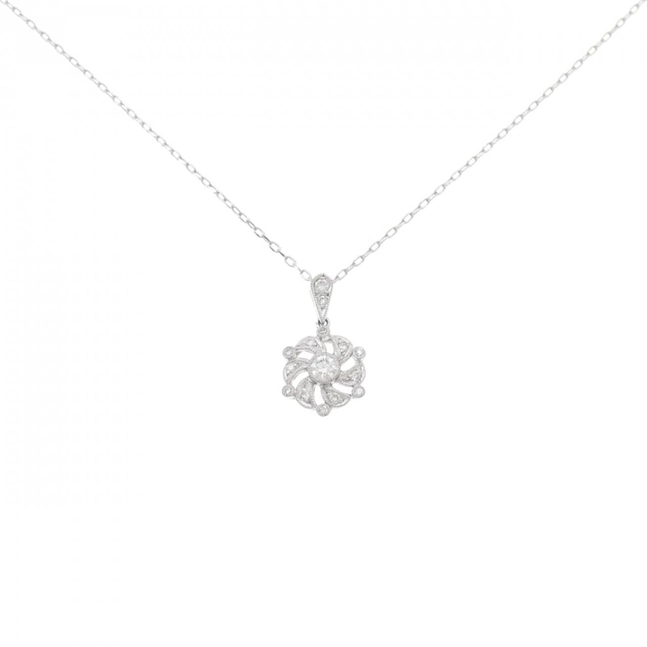 プラチナダイヤモンドネックレス