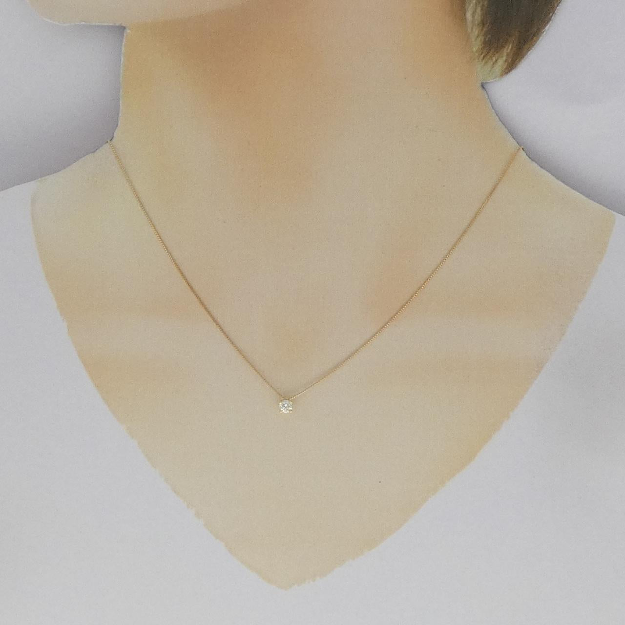 Au750 ダイヤモンドネックレス