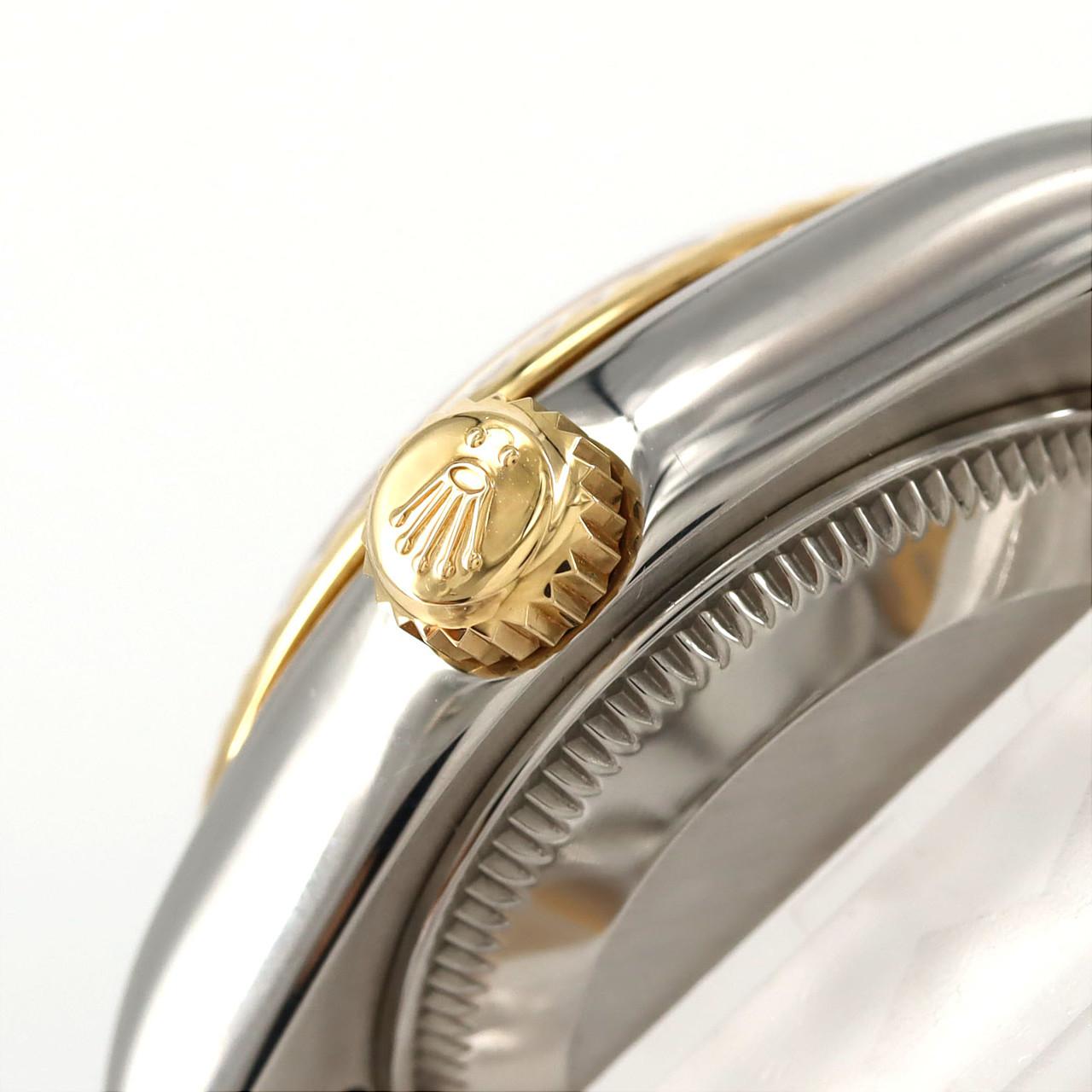 ロレックス デイトジャスト ステンレス x イエローゴールド