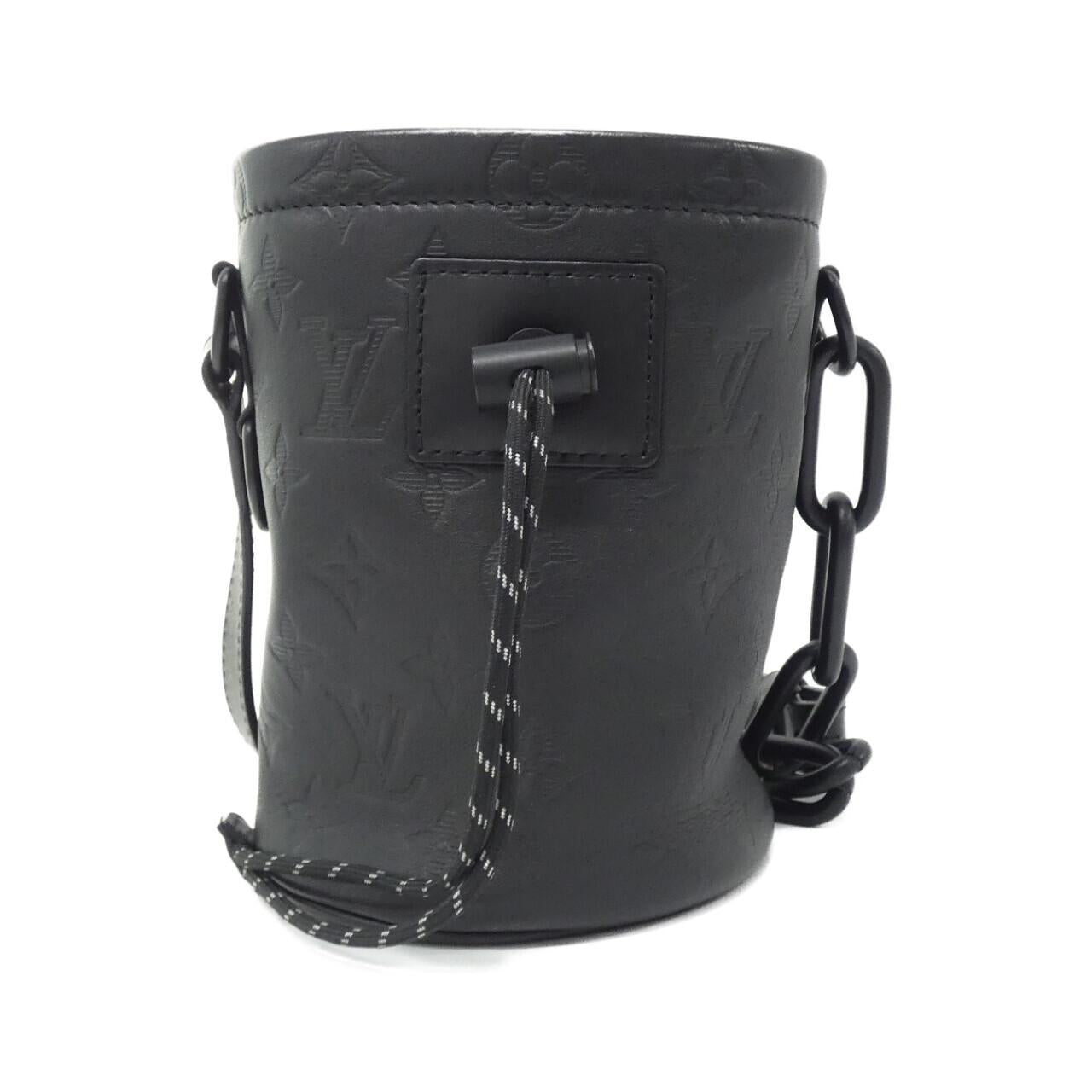 ルイヴィトン モノグラムシャドウ Chalk Nano Bag ショルダーバッグ