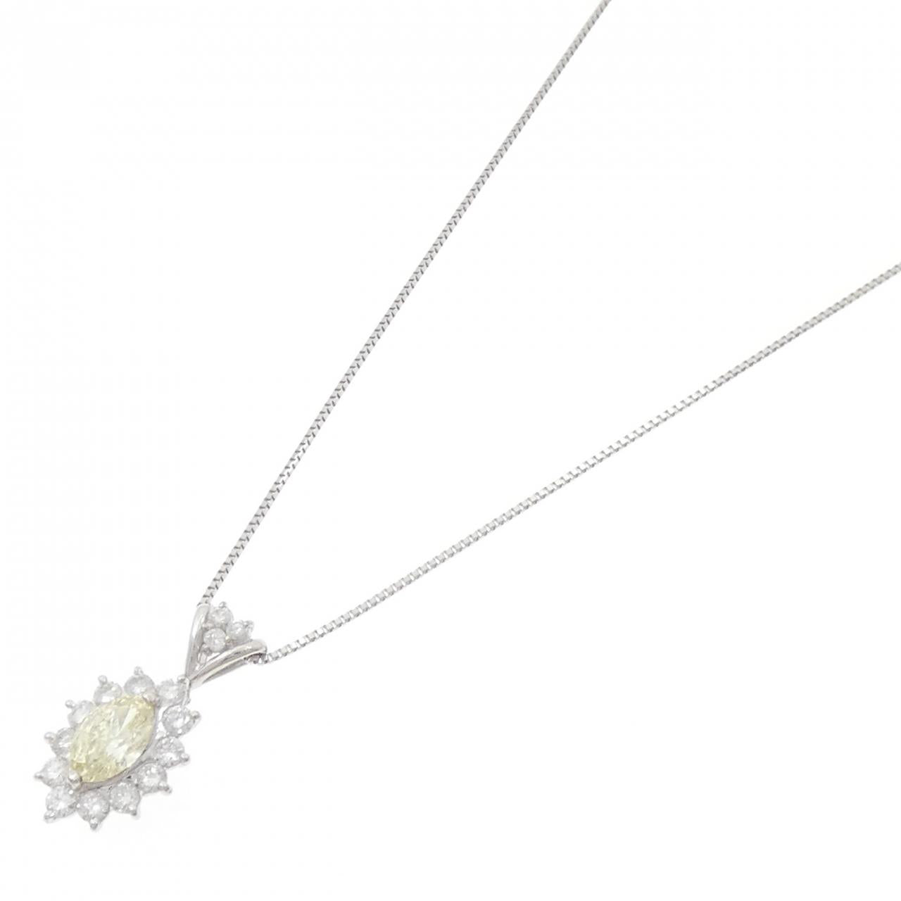 プラチナ850ダイヤモンドネックレス
