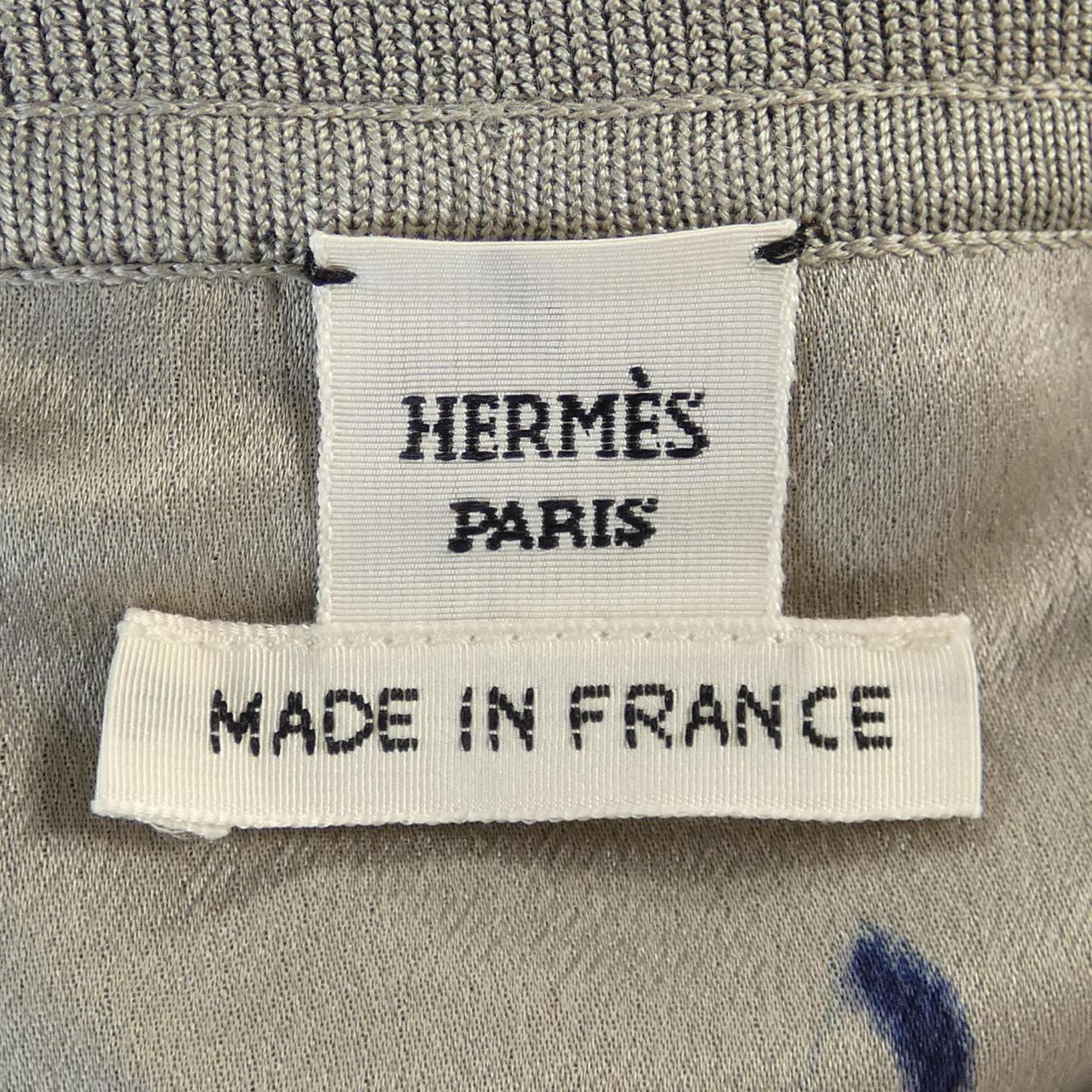 エルメス ツイルレーヌ シルク トップス38