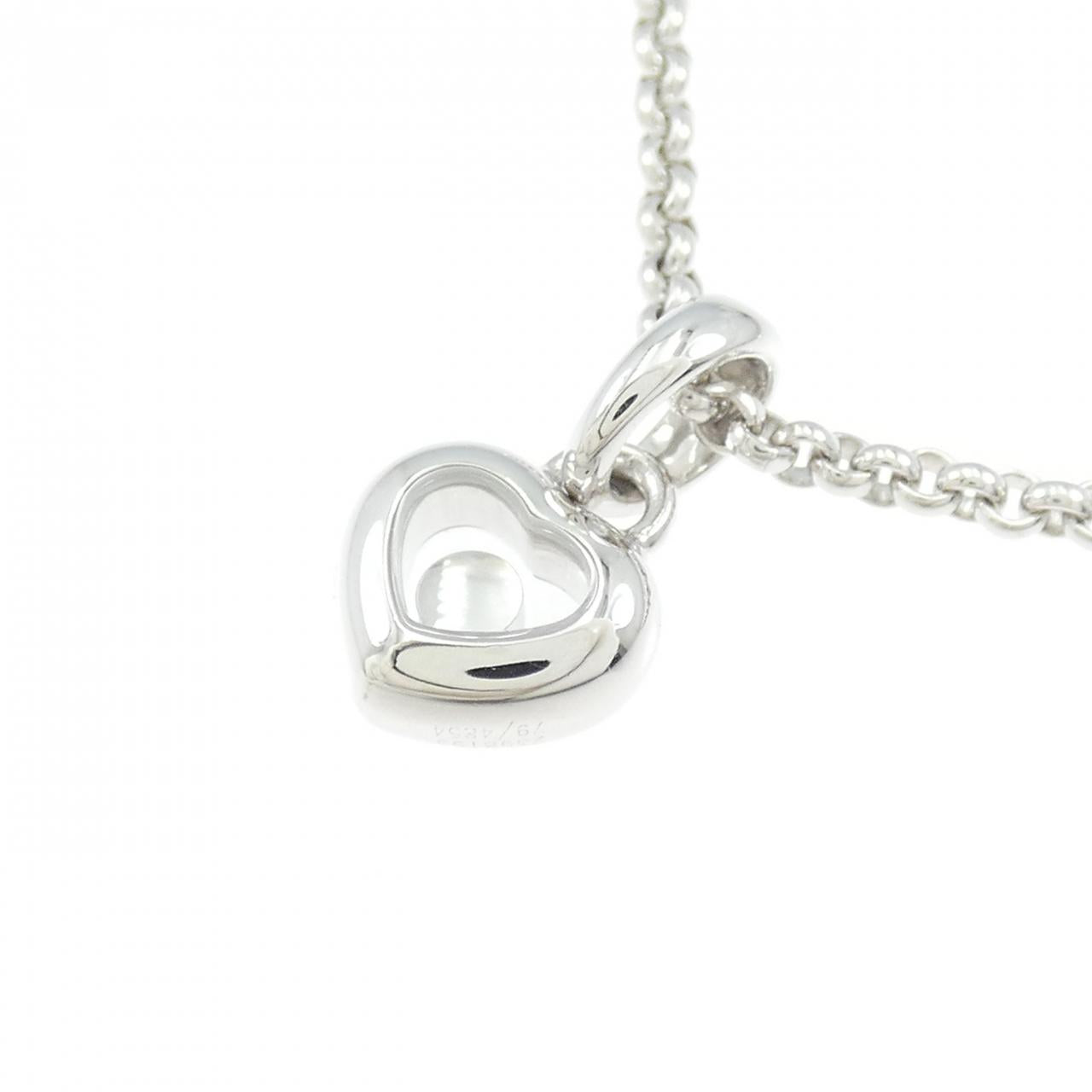 ショパール 750 ホワイト ゴールド ダイヤモンド ネックレス