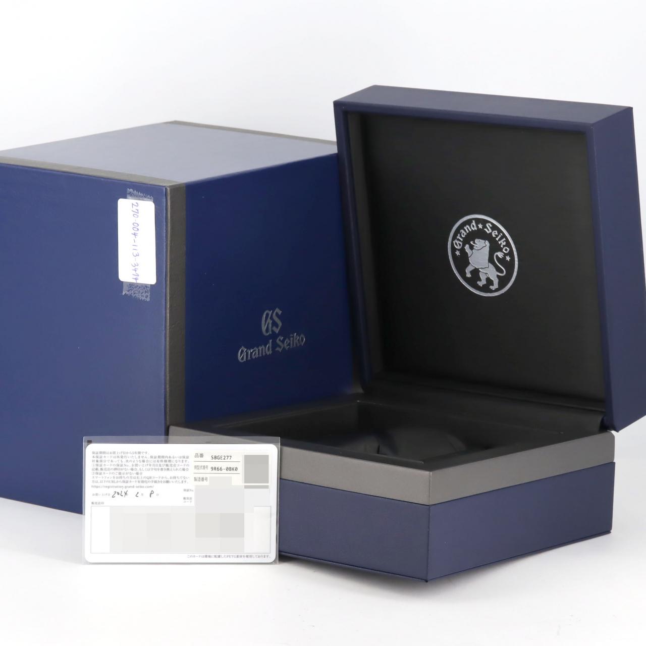 グランドセイコー スポーツコレクション ステンレススチール