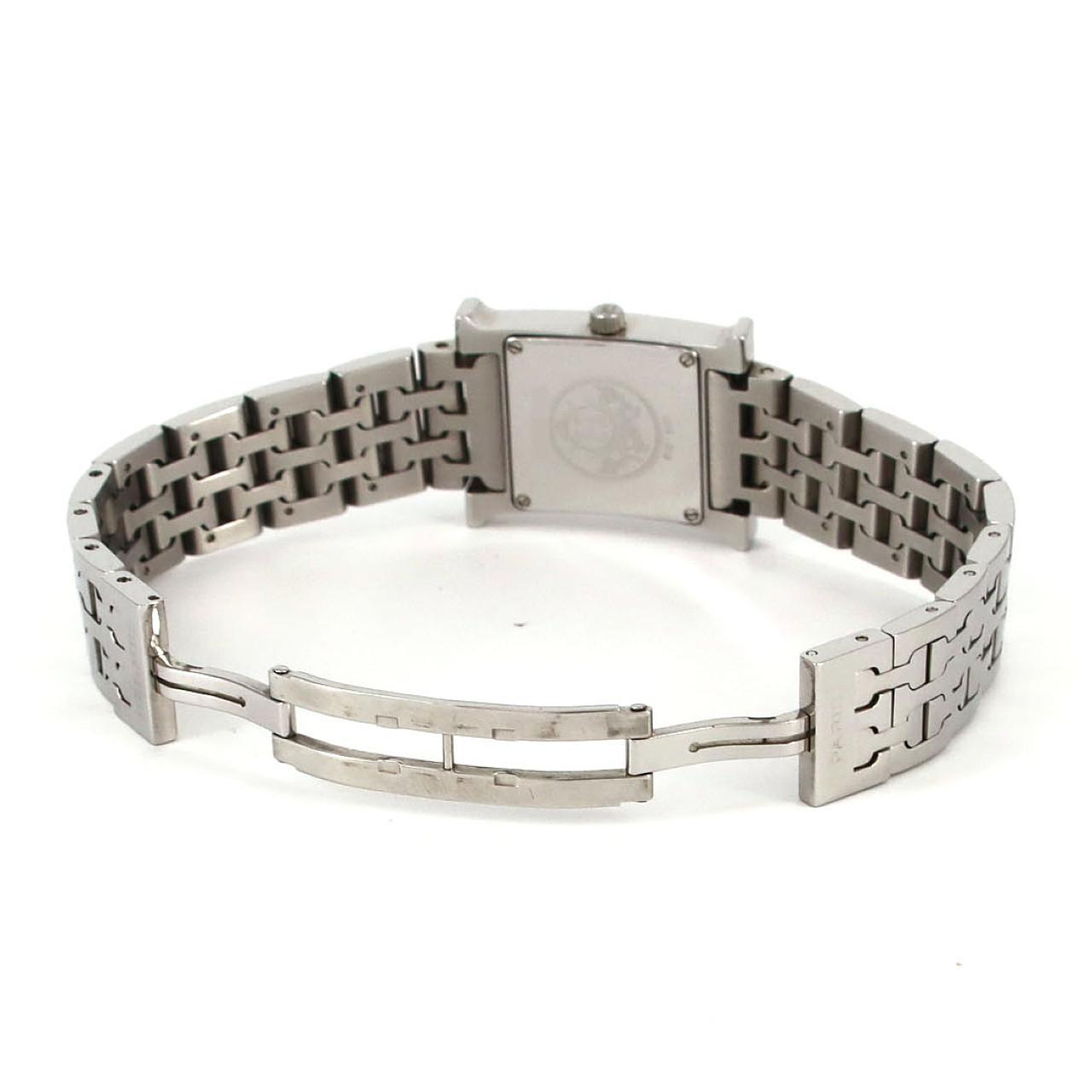 エルメス Hウォッチ ステンレススチール クォーツ