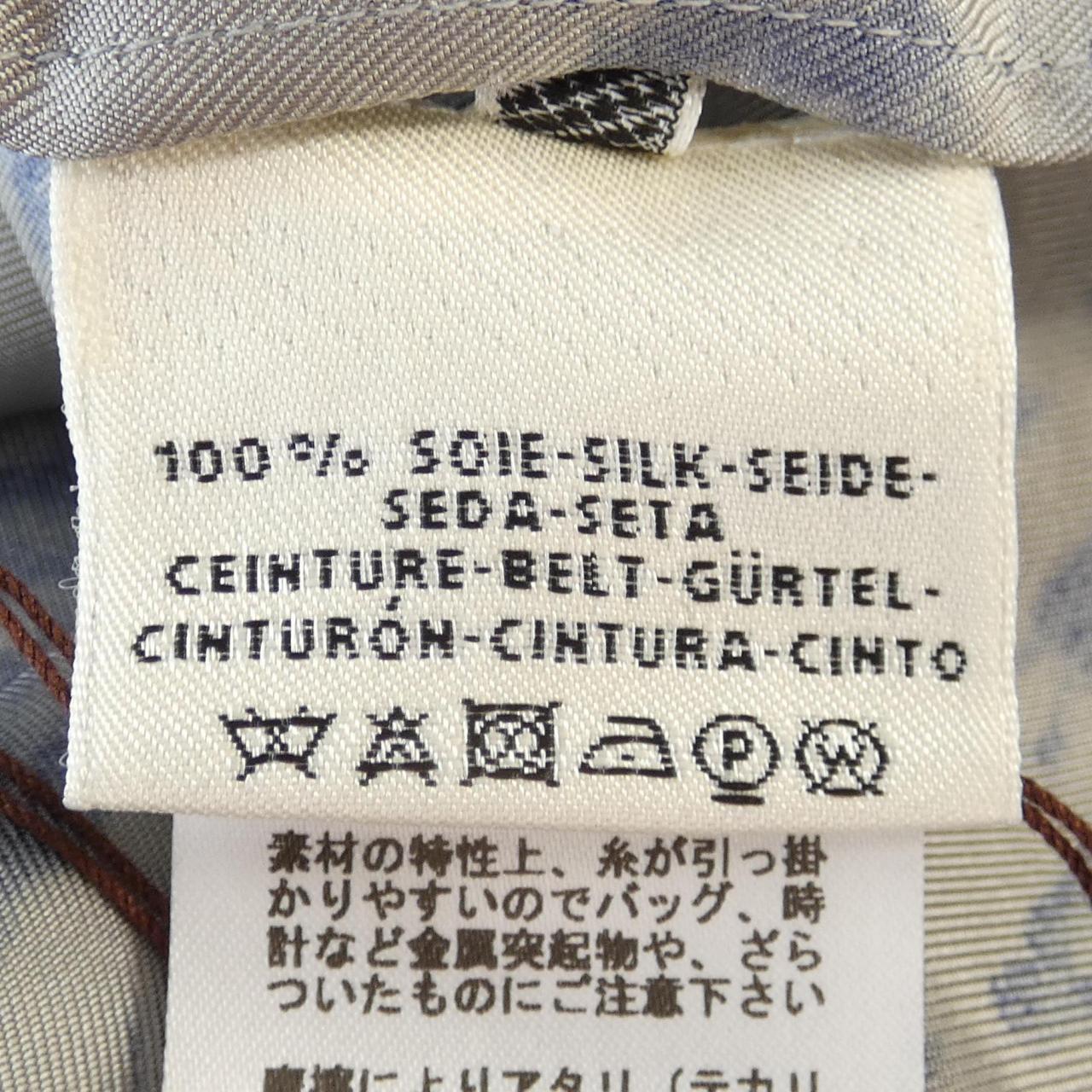 エルメス ツイルレーヌ シルクワンピース38