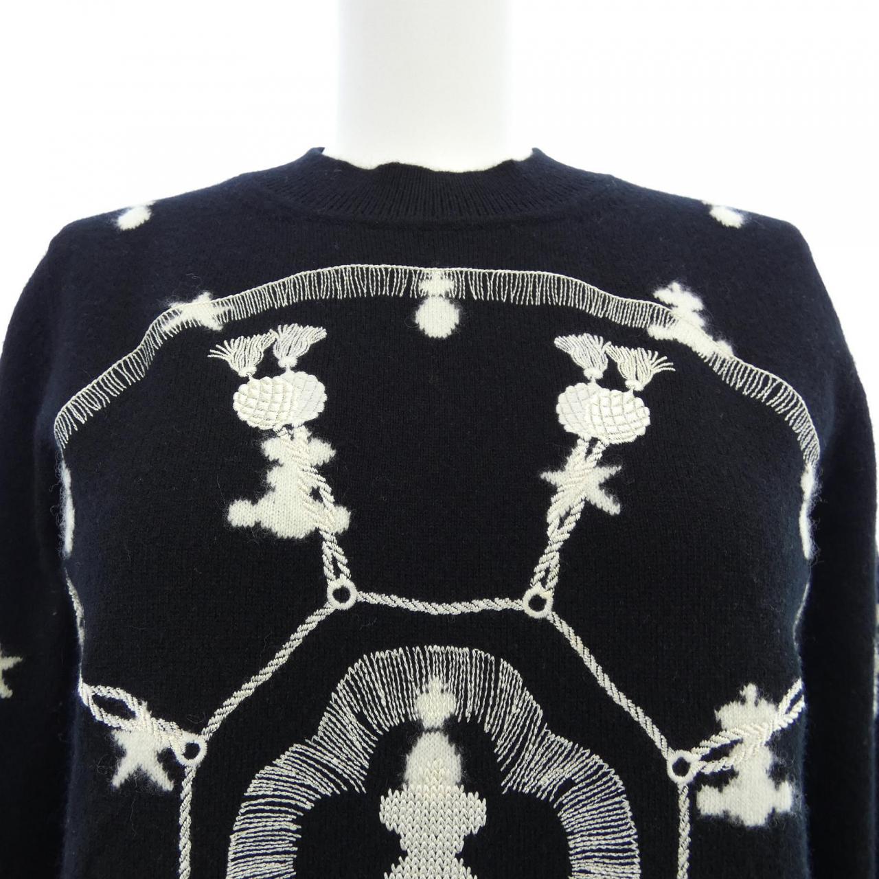 エルメス POSTE ET CAVALERIE カシミヤニット