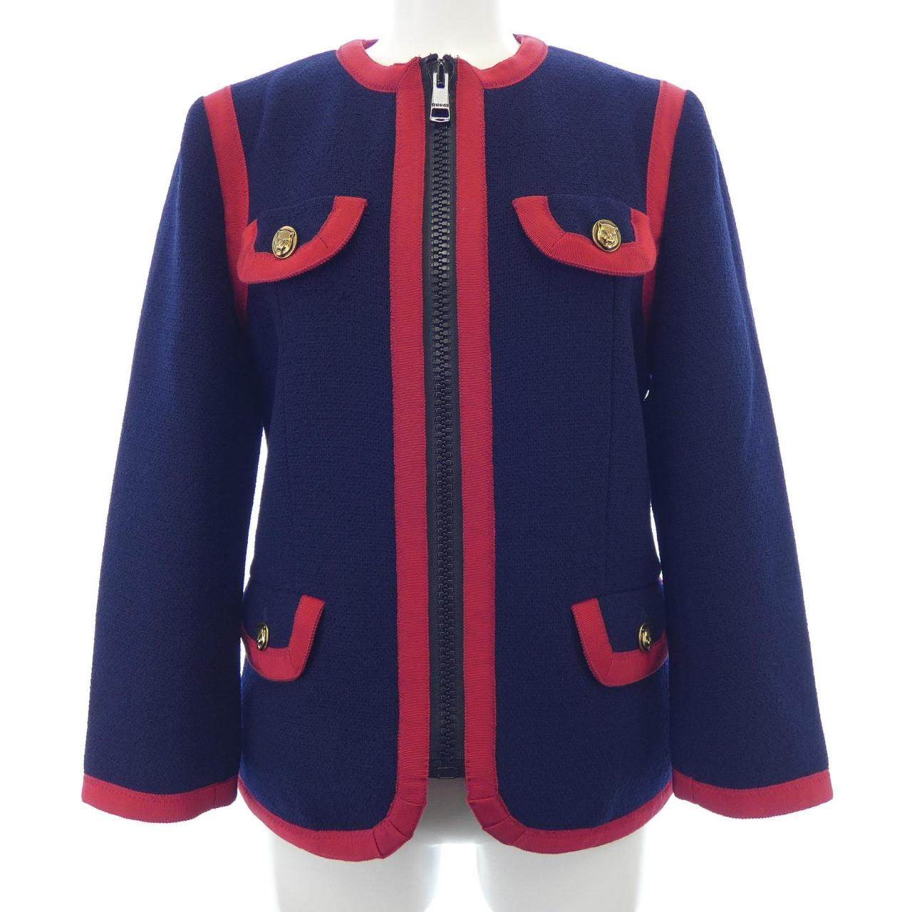 グッチ ノーカラージャケット