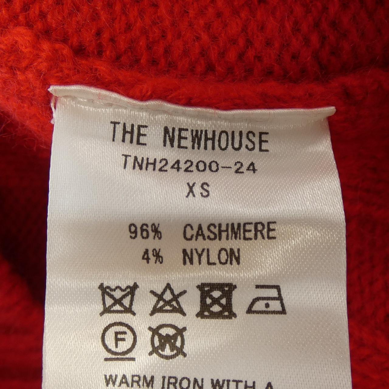 ザ ニューハウス カシミヤ ブレンド カーディガン