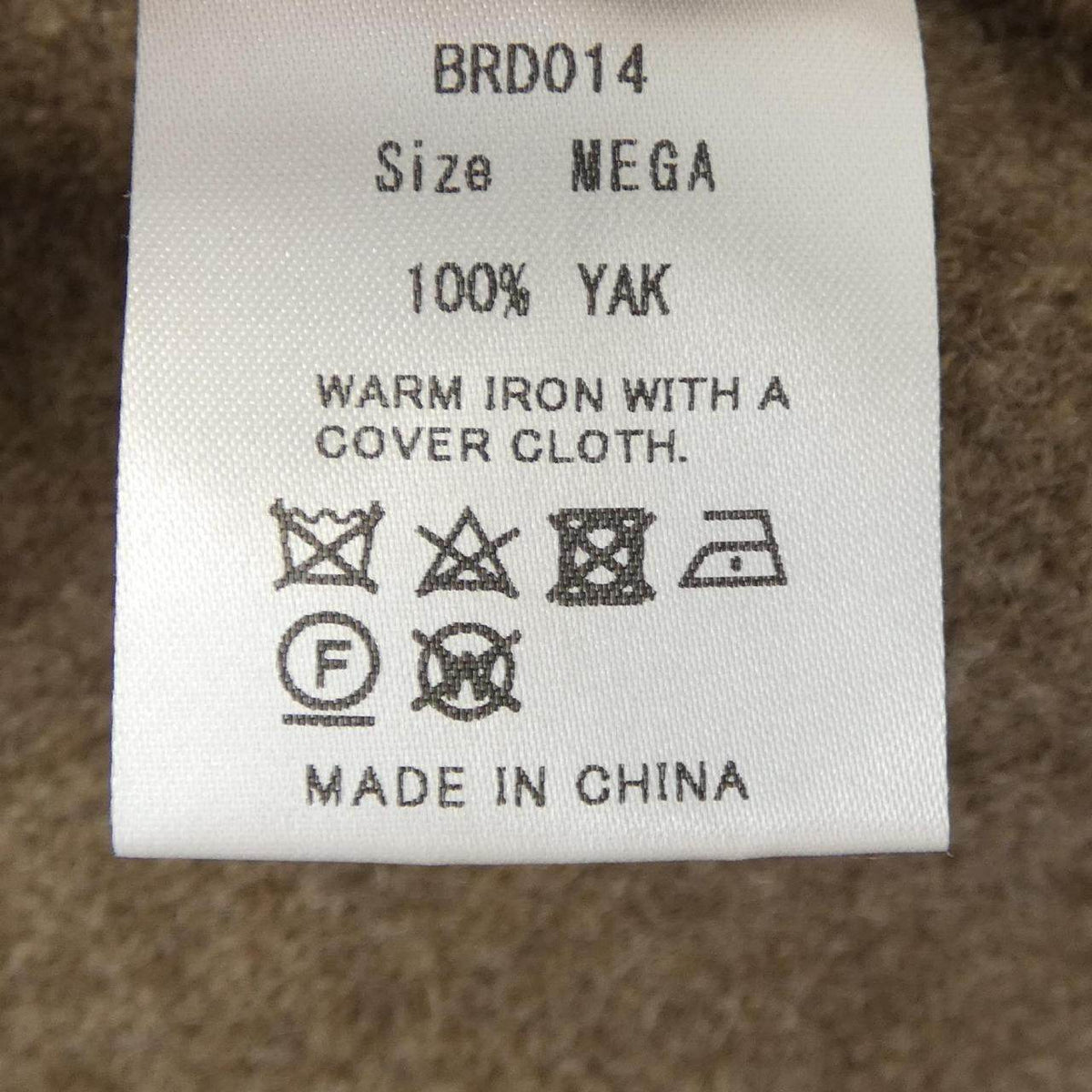 BROADER ヤクニット