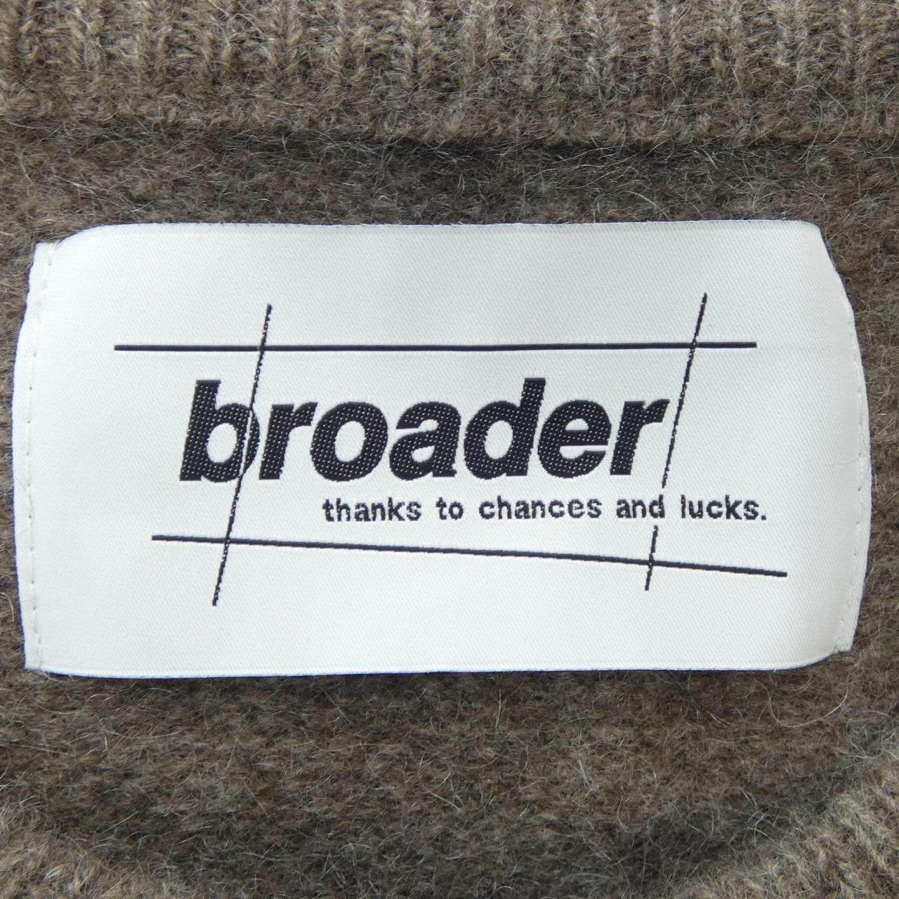 BROADER ヤクニット