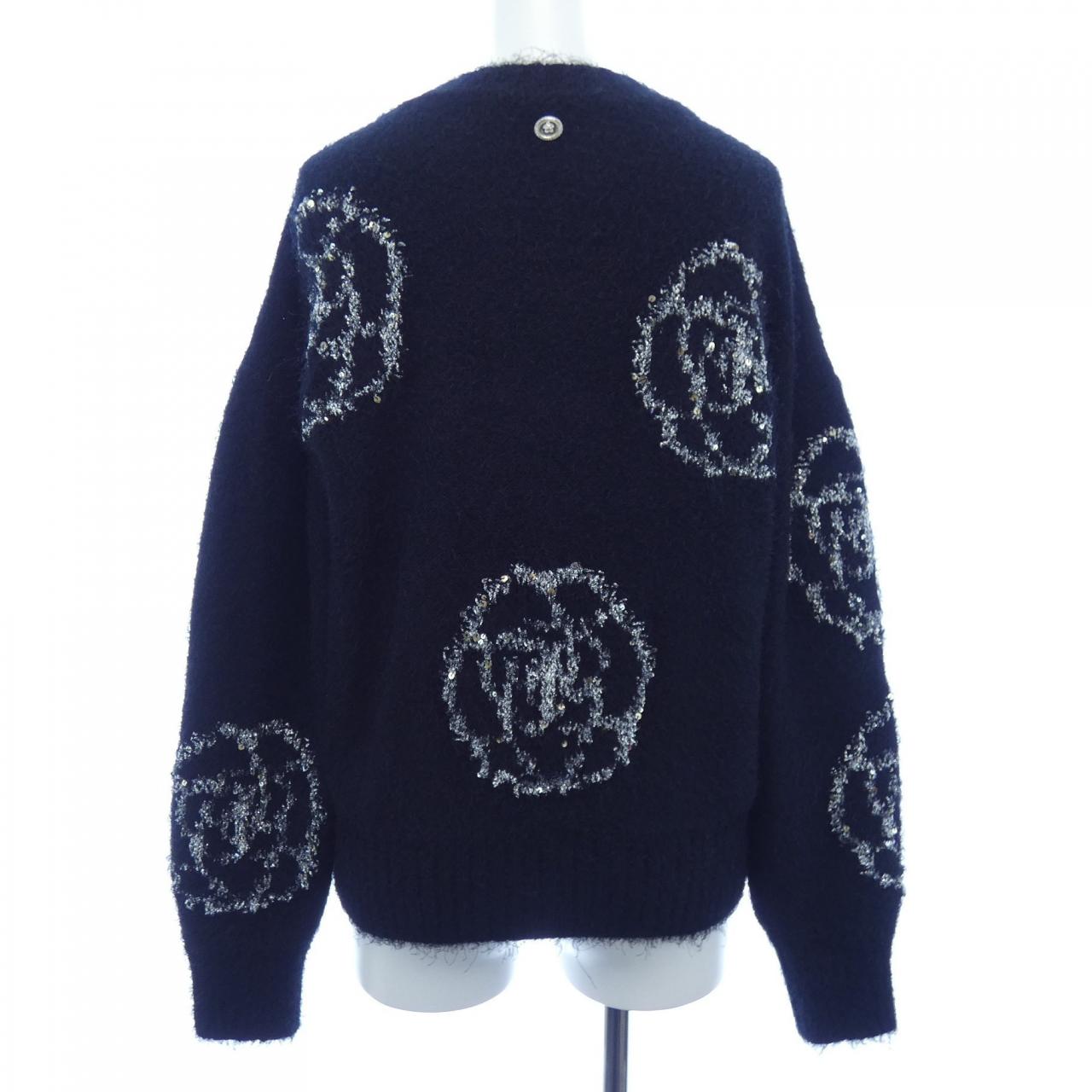 シャネル カシミヤ混ニット