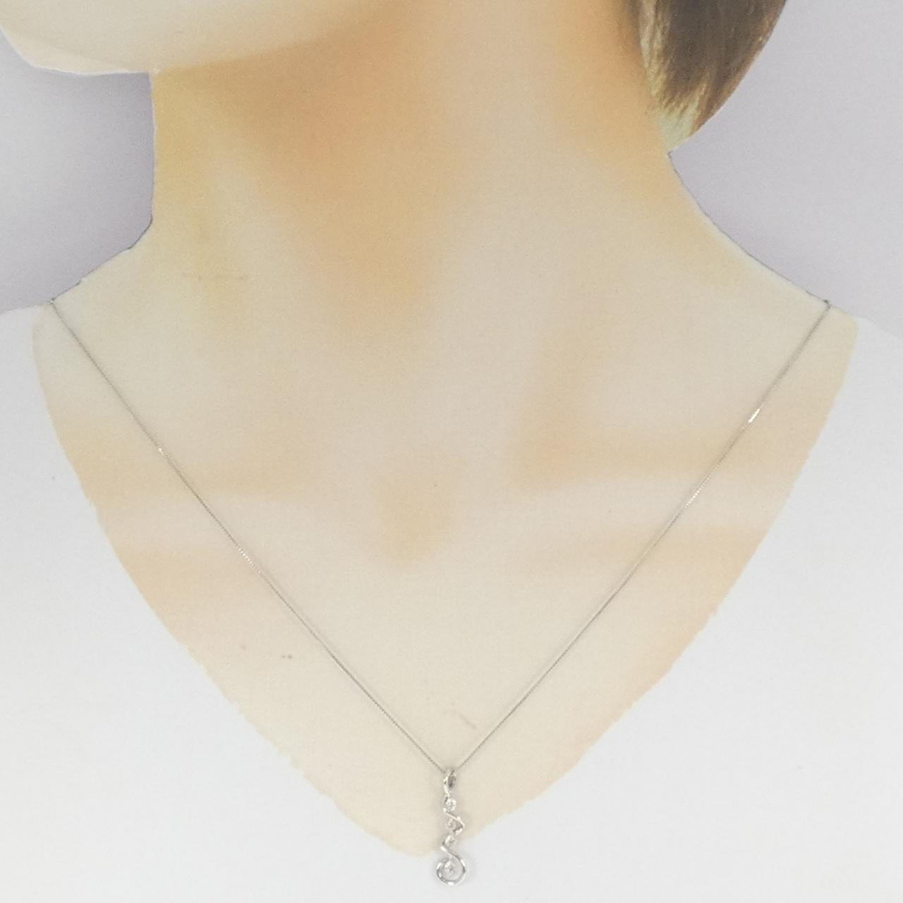 PT950 PT850 ダイヤモンド ネックレス